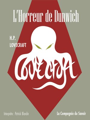 cover image of L'Horreur de Dunwich